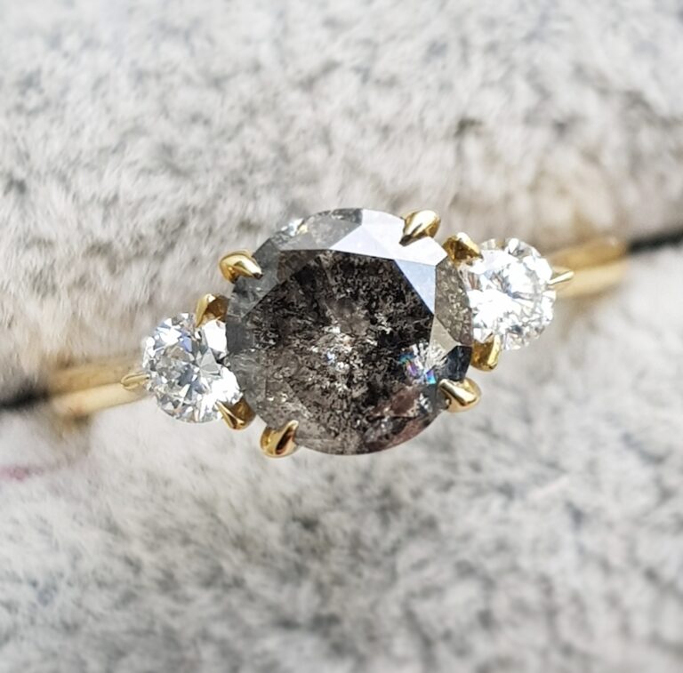 Copy of CliftonRocks-YellowGold-SaltAndPepper-Diamond-Trilogy-Bespoke-EngagementRing(1)