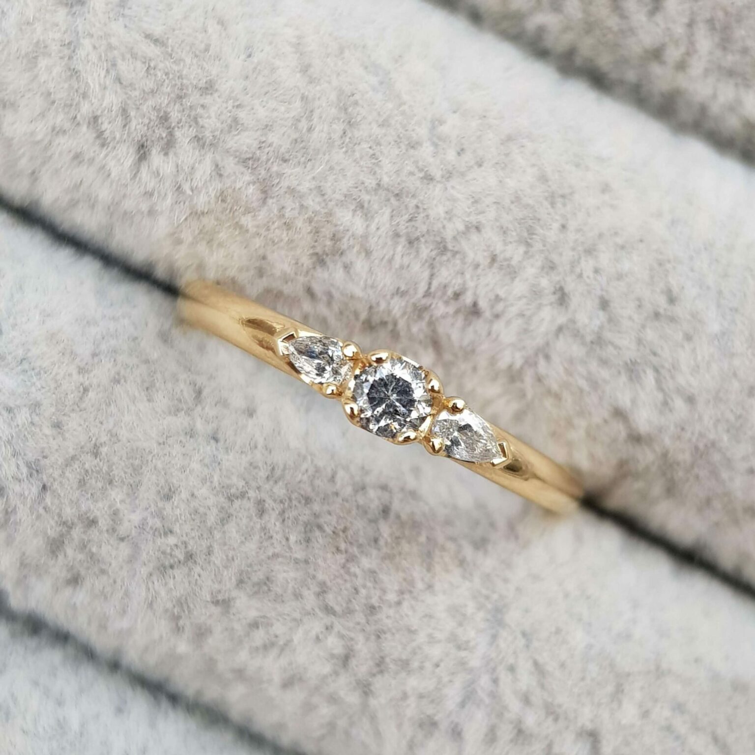 Mini Salt and Pepper Diamond Claw Cup Trilogy