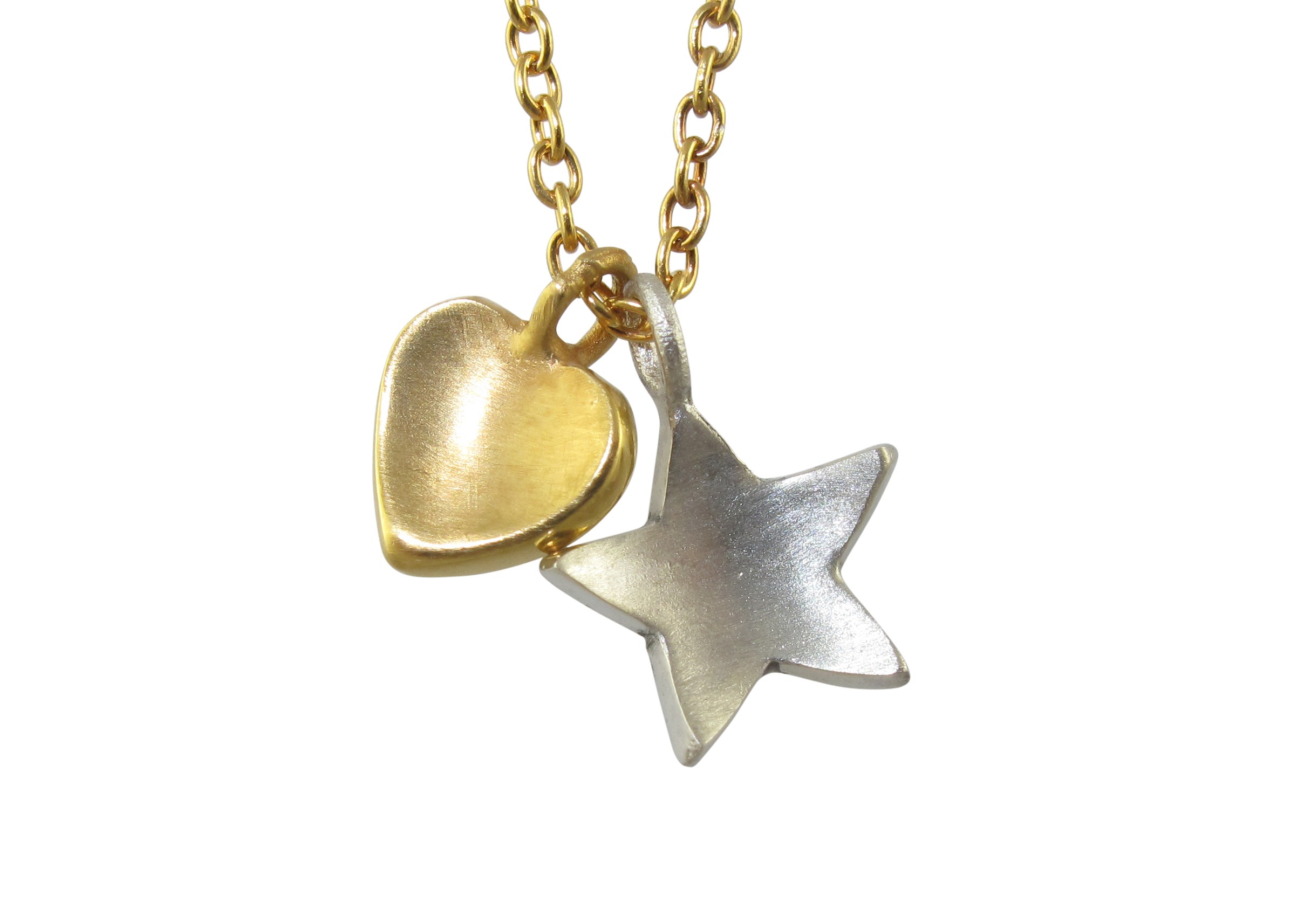 14K Solid Yellow Gold Heart Necklaces LTB – LTB JEWELRY