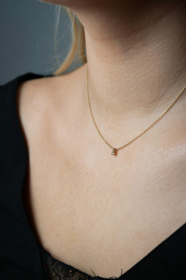 Decadence Single Diamond Necklace