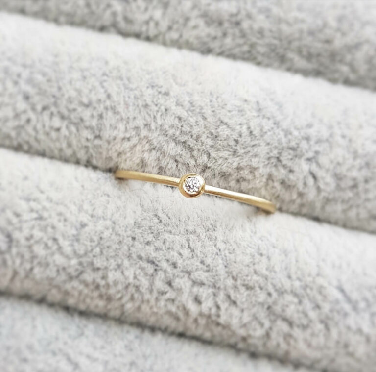 Diamond Stacking Ring