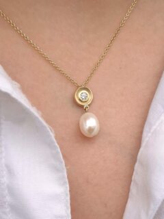 Pearl Drop Necklace