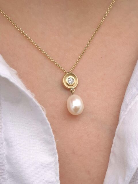 Pearl Drop Necklace