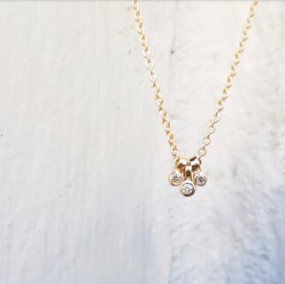 Decadence Triple Graduated Diamond Necklace