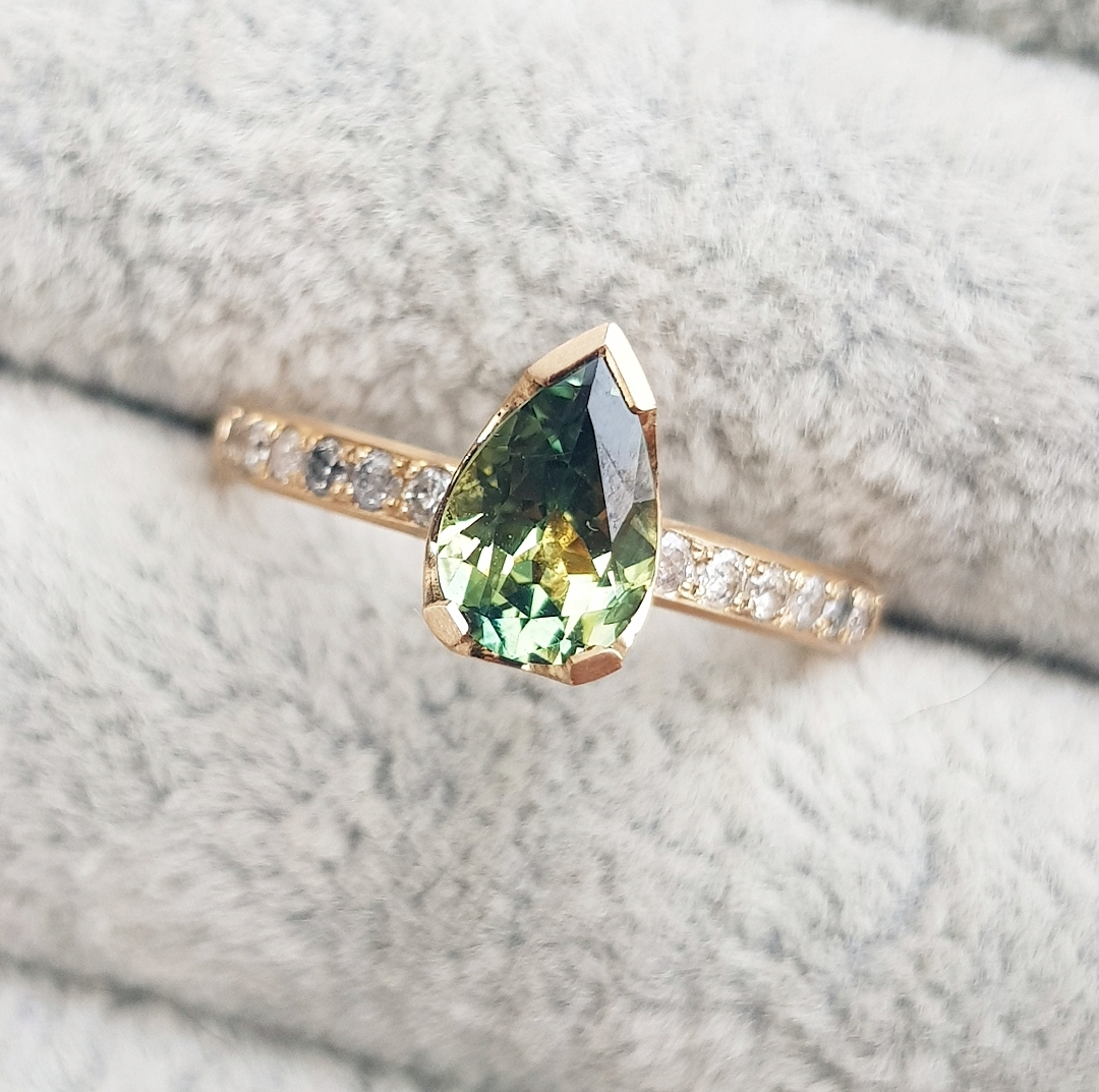 Green-Pear-Sapphire-Engagement-Ring-Pave-Diamond-Clifton-Rocks-Jewellery-Bristol-.jpg