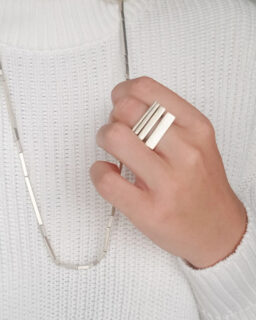 Geometric Stacking Ring