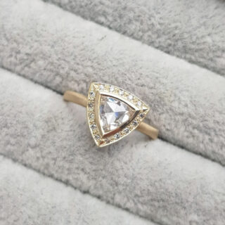 Trillion Rose Cut Diamond