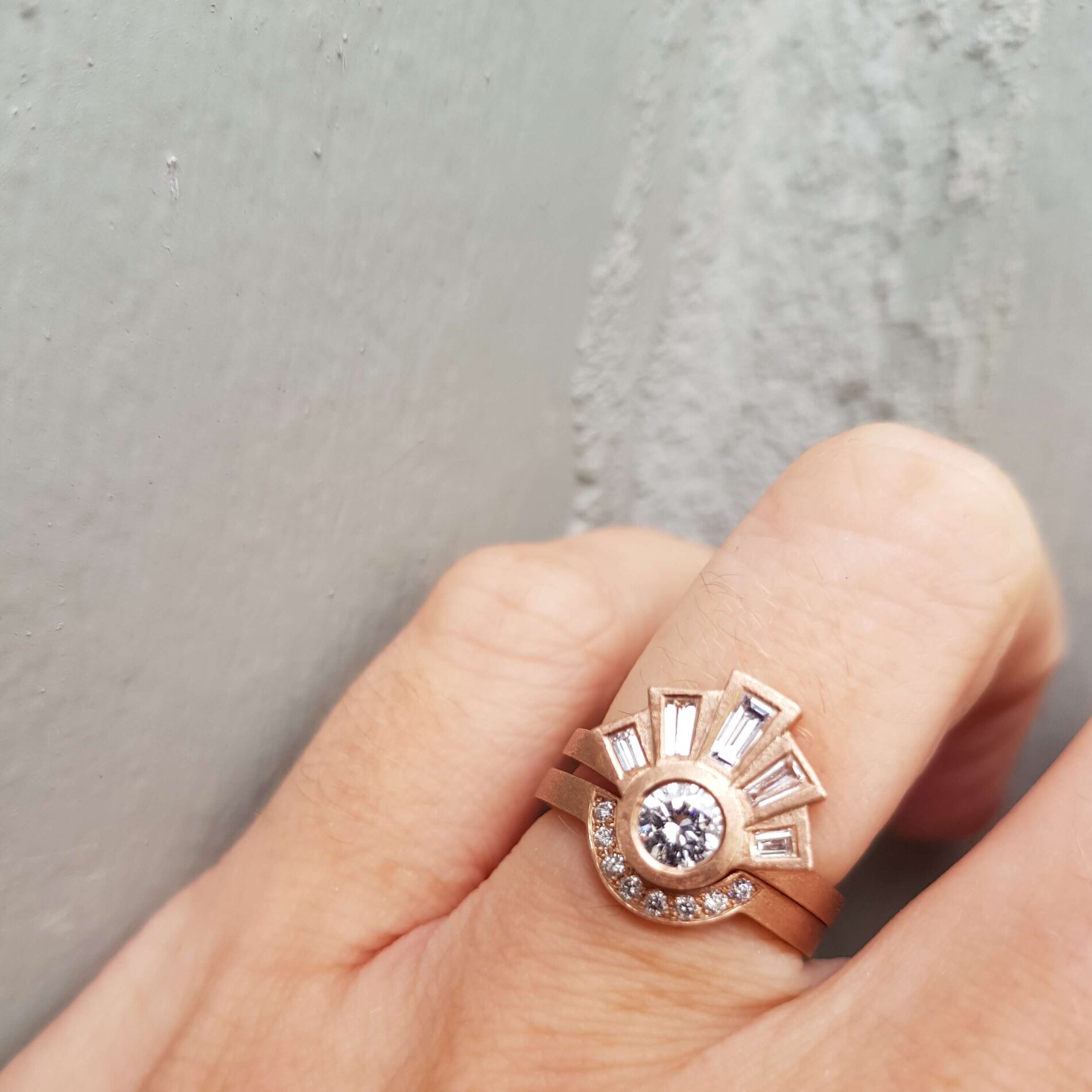 Gatsby on sale engagement ring