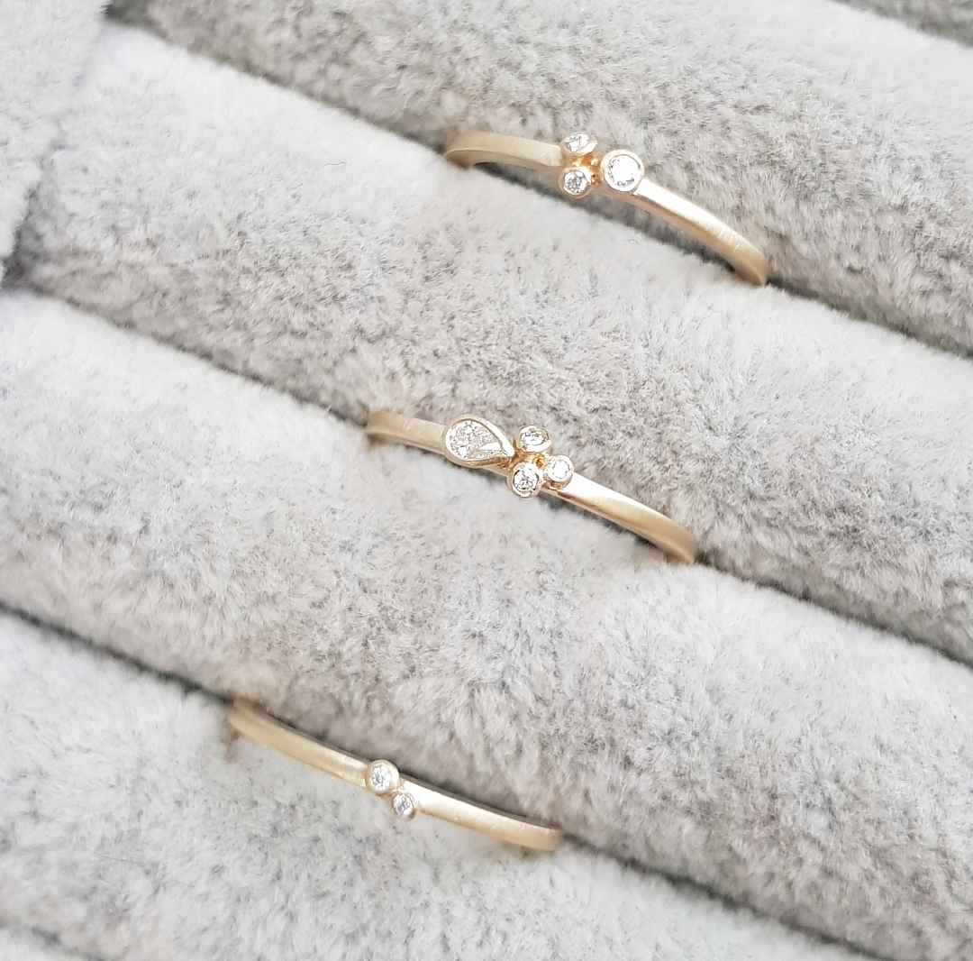 Mini cluster ring sales