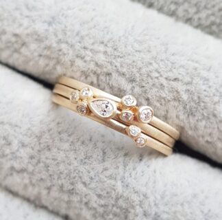 Cluster Diamond Stacking Rings