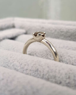 champagne diamond white gold engagement ring Clifton Rocks bristol.jpg