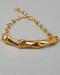 Unisex Chunky Gold Bracelet - Duxford Studios