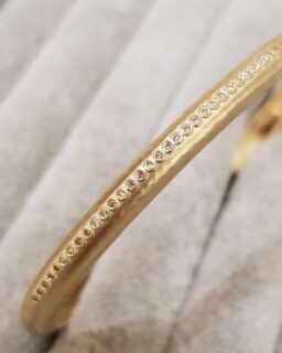 Ombre Diamond Huggie Cuff Bracelet - Jacks Turner