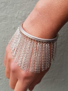 Unique_Silver_Tassel_Bangle-3-Clifton-Rocks