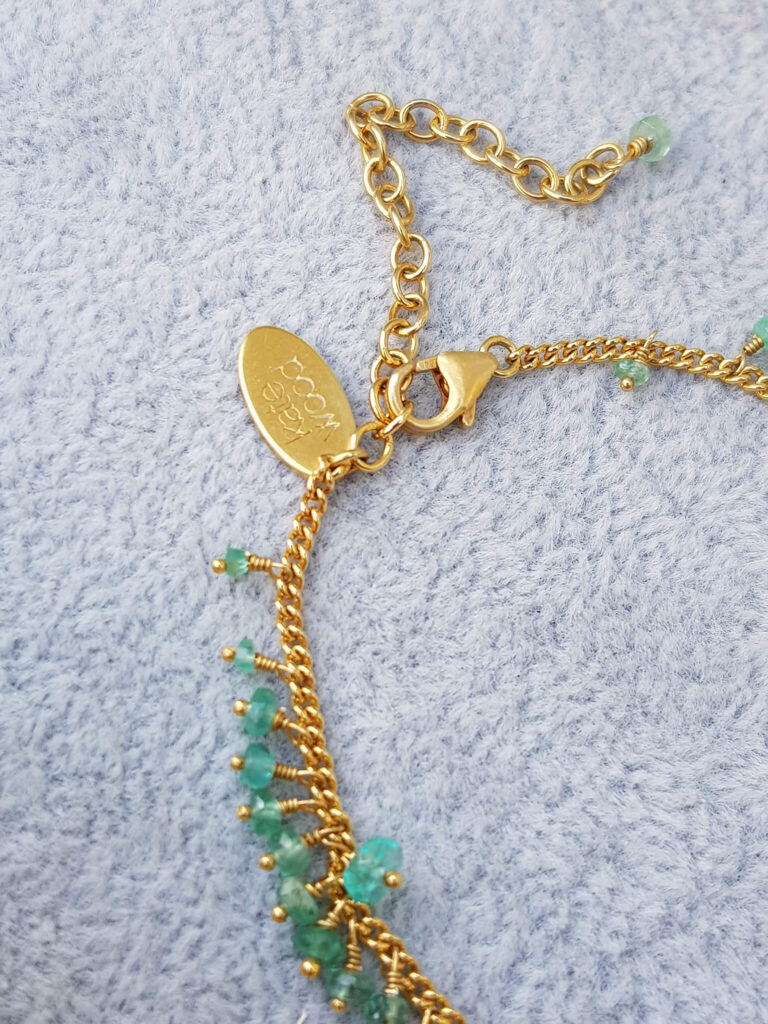 Scattered Row Emerald Bracelet - Kate Wood