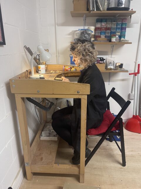 Sally's workspace