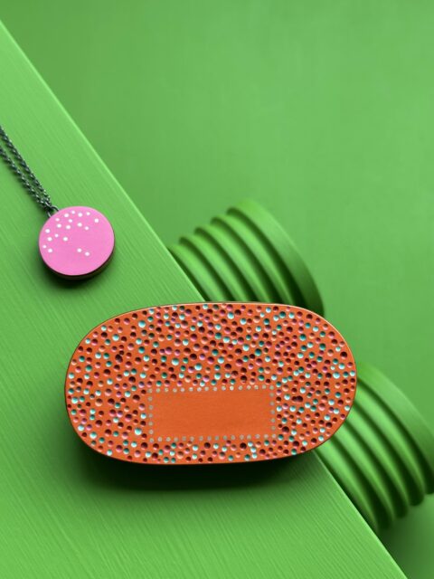 Emily Kidson brooch and necklace