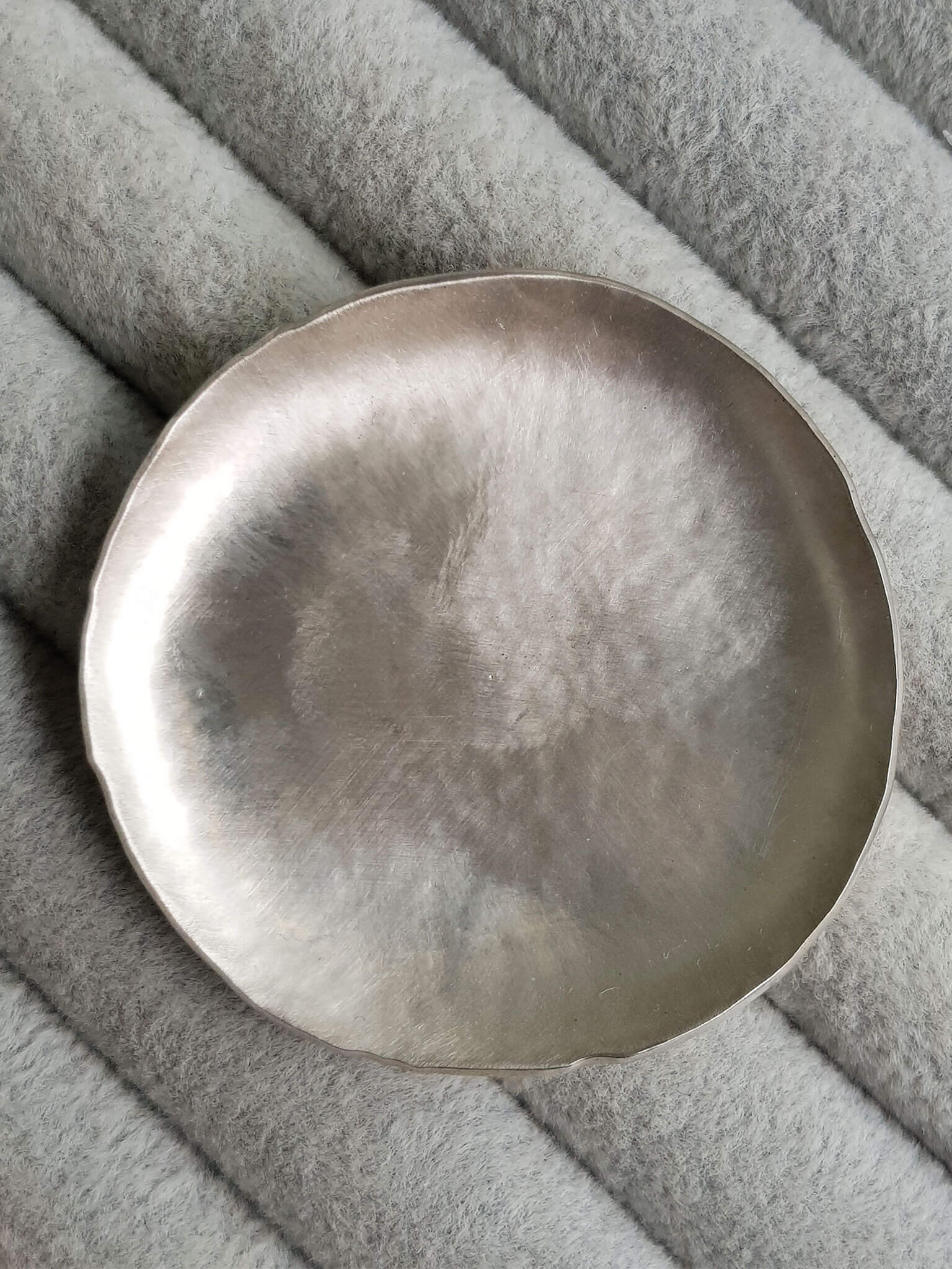 Hand Forged Silver Bowl - Studio Jecca - JJ03 Hand Forged Silver Bowl - Studio Jecca- JJ03