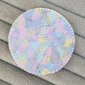 Multi Coloured Peluche Brooch - Sally Collins