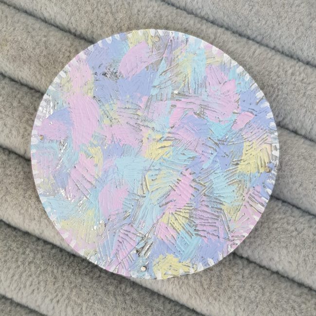 Multi Coloured Peluche Brooch - Sally Collins