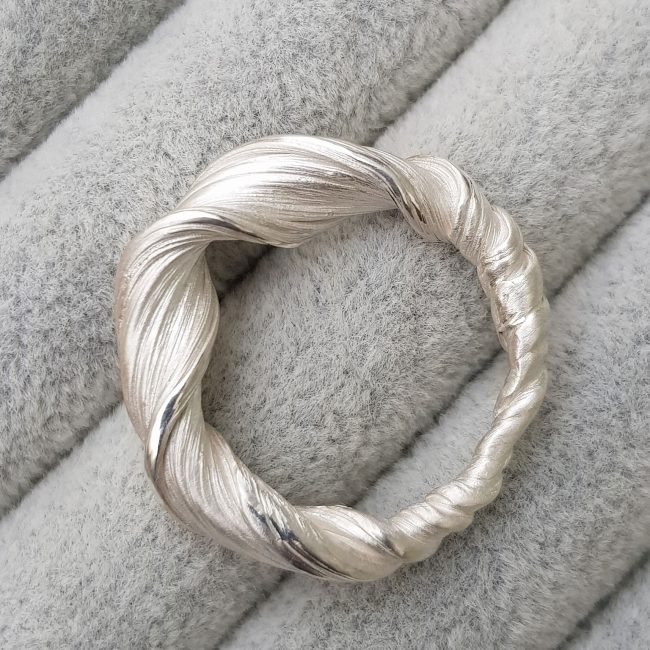 Silver Tidal Ring - Anny Ching-Chin Hsieh
