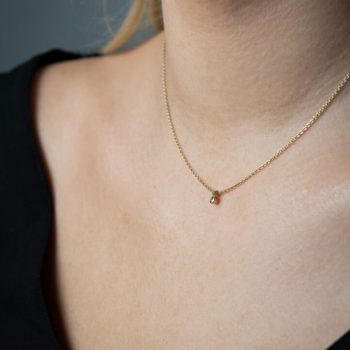 Decadence Single Diamond Necklace