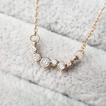 Diamond Dots Necklace - Clare Chandler