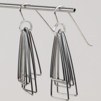 Multi triangle drop earrings - Heather McDermott