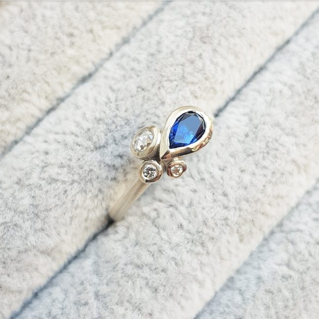 Pear-cluster-engagement-ring-blue-sapphire-clifton-rocks-bristol.jpg